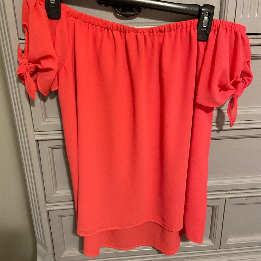 Off the shoulder blouse